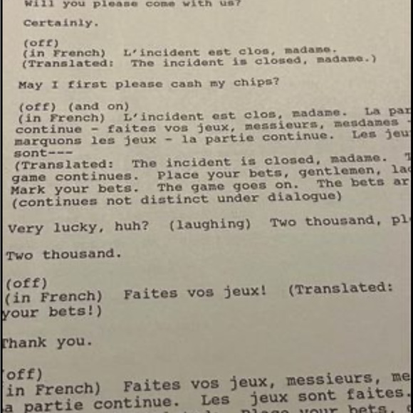 CasaBlanca Copyright 1942 Book , Dialogue Transcript. Very old , rare vintage - Picture 7 of 9